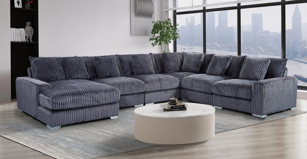 DEBI GREY - OVERSIZE SECTIONAL