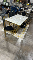 VICTORY GOLD DINING SET