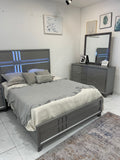 B294 LED WHITE BEDROM SET