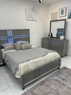 B294 LED WHITE BEDROM SET