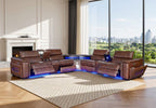 S103 CAMEL RECLINER SECTIONAL