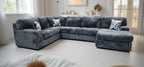 ALISON DARK GREY SECTIONAL 3PCS