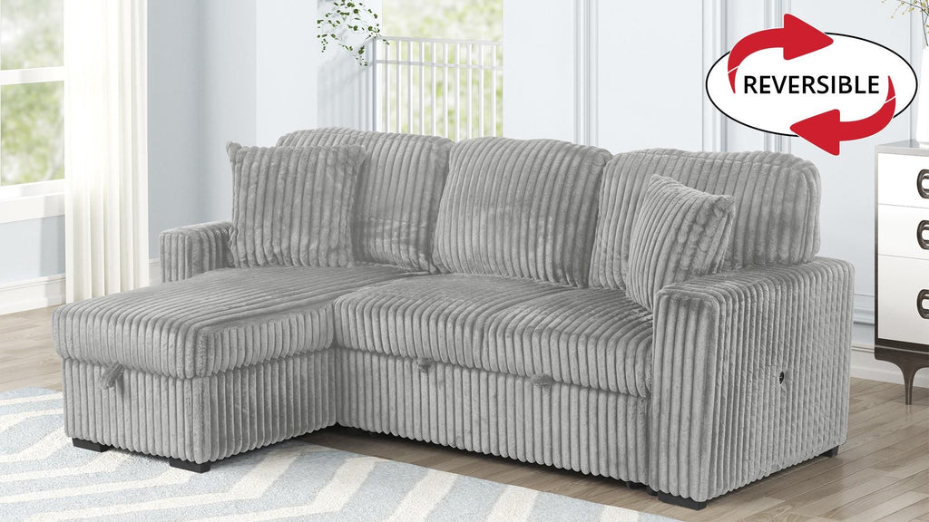 3443 - GREY Sectional