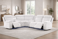 Done F Power Sectional White