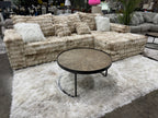 NASHVILLE - BUBBLE BROWN SECTIONAL