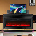 TVS-201 BLACK FIREPLACE