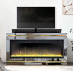 TVS-201 CHROME FIREPLACE