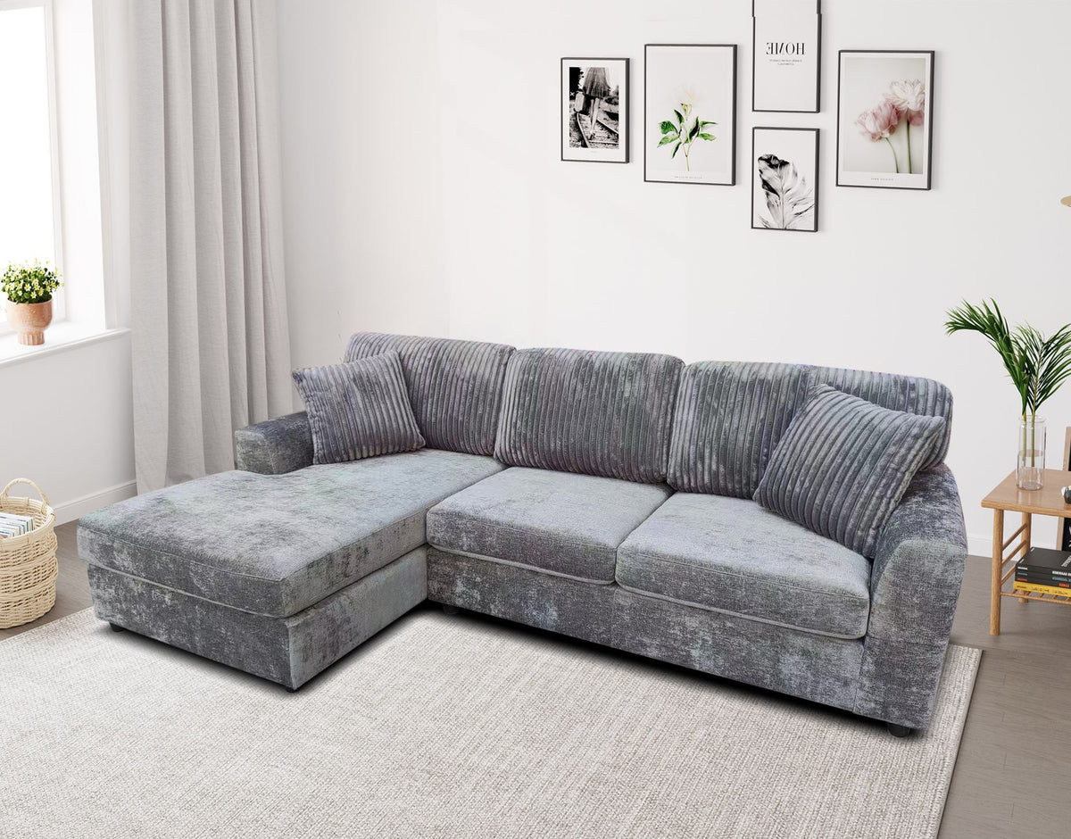JERSEY - GREY SECTIONAL