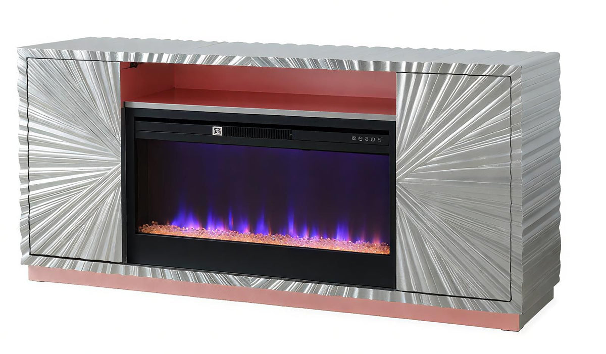 CB-N04 SILVER TV STAND