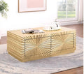 CB-N06-1 GOLD COFFEE TABLE