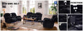 R03F BLK Recliner Set