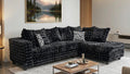 302 Black Sectional