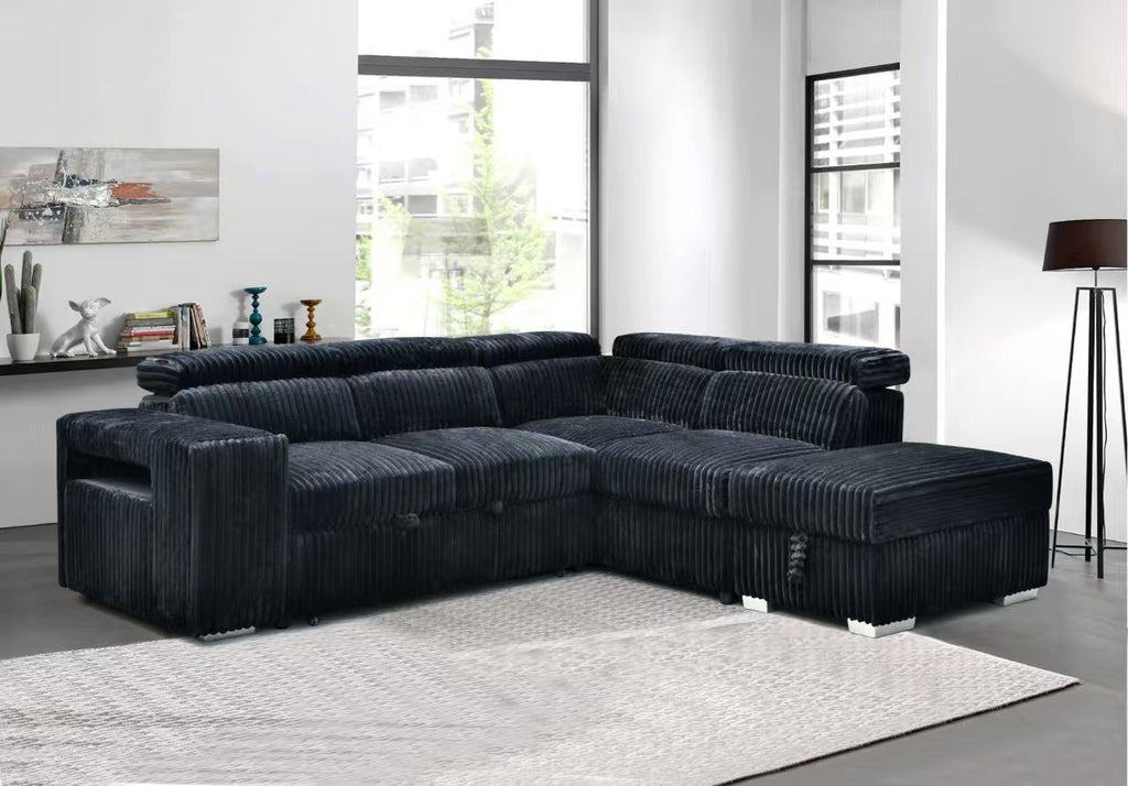 ROYAL BLK - SECTIONAL