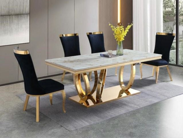 DUBAI - MARBLE DINING TABLE ONLY