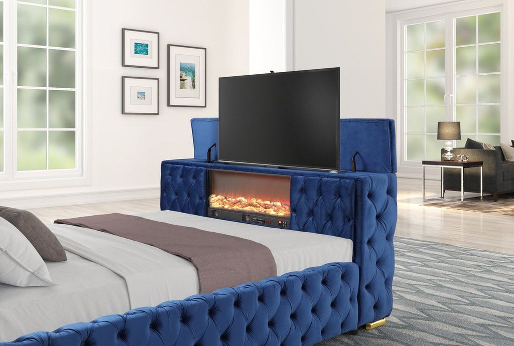 B017 - Blue TV BED *** LOW STOCK ***