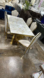 VICTORY GOLD DINING SET